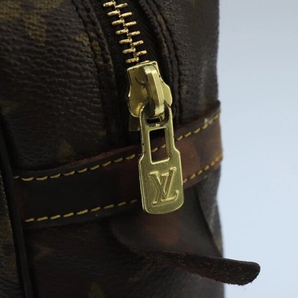 LOUIS VUITTON Monogram Compiegne 28 Clutch Bag M51845 LV Auth 100367 - Picture 9 of 16